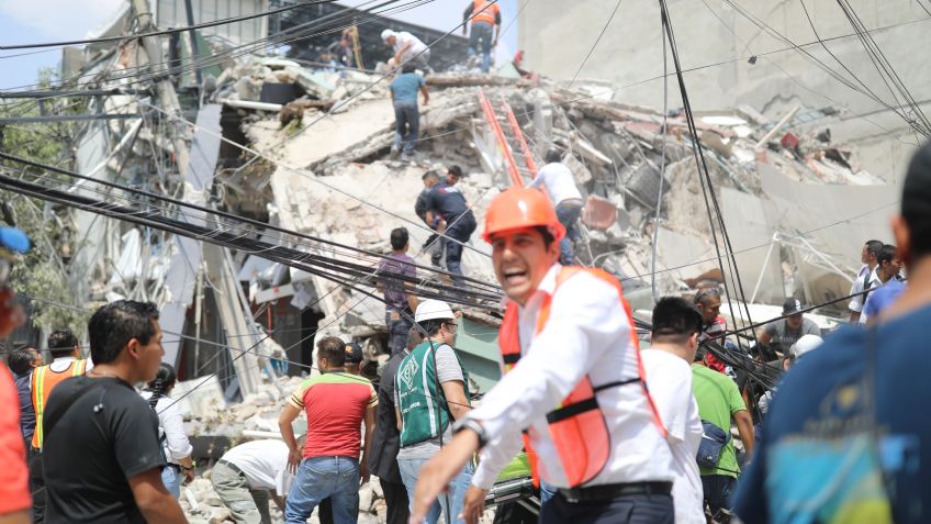 Santiago Arau, el fotógrafo aéreo del sismo de 2017