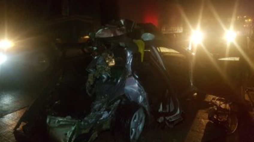 Tráfico CDMX: Accidente deja dos muertos en la Autopista México-Puebla