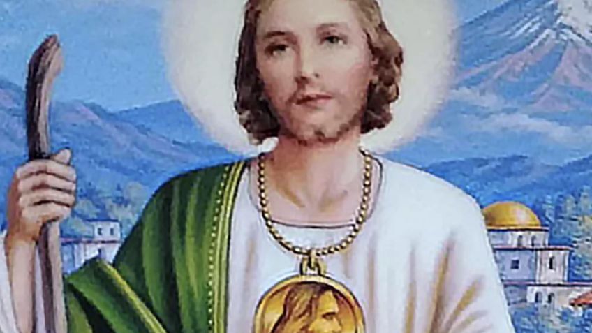 San Judas Tadeo: ¿qué significa la llama, la medalla y la vestimenta que porta el santo?