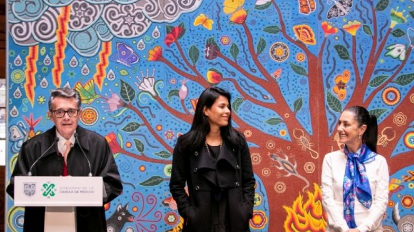 Mural de arte huichol será exhibido en la CDMX