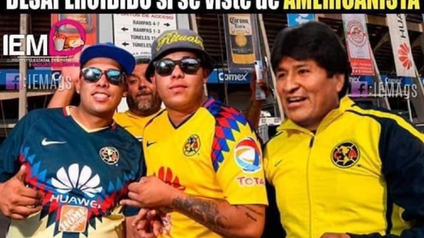 Evo Morales llega a México y también lo reciben los memes