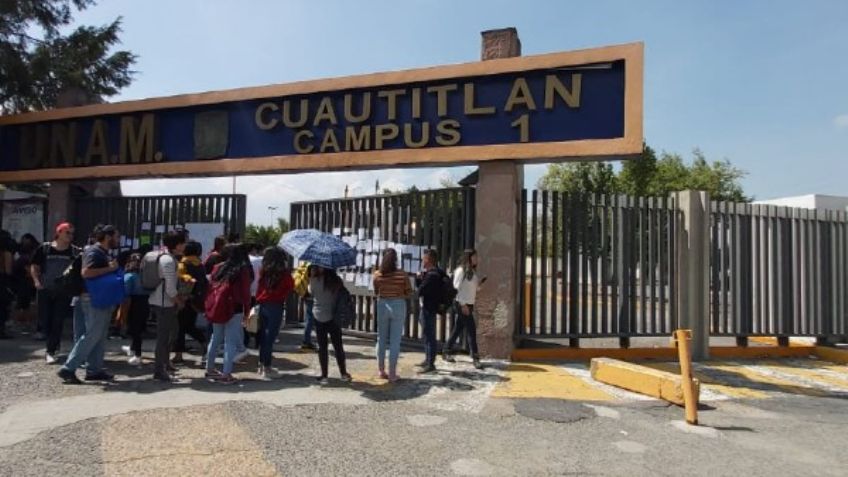 Levantan paro en Campo 4 de FES Cuautitlán; Campo 1 lo mantiene de manera indefinida