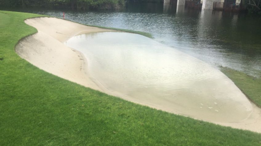 La lluvia pospone inicio del Mayakoba Golf Classic en la Riviera Maya