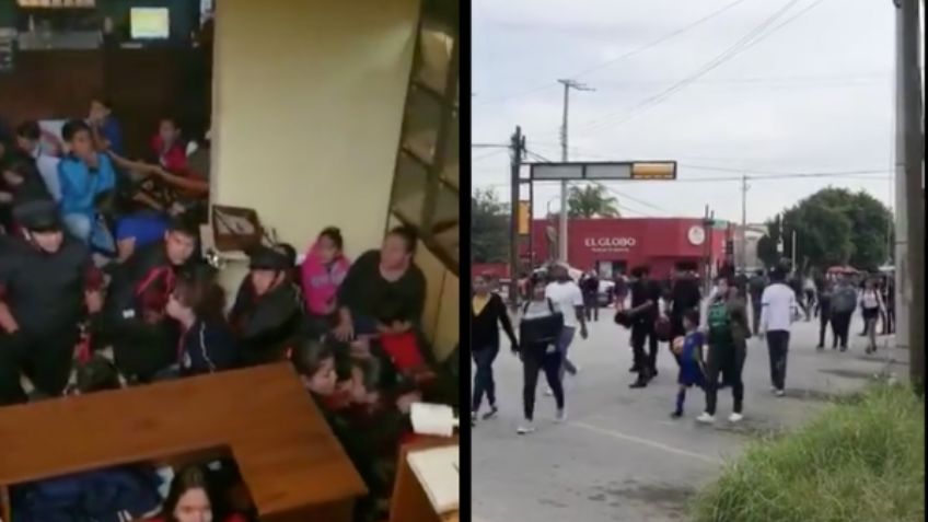 Reportan balacera en desfile de la Revolución en Torreón, Coahuila: VIDEOS