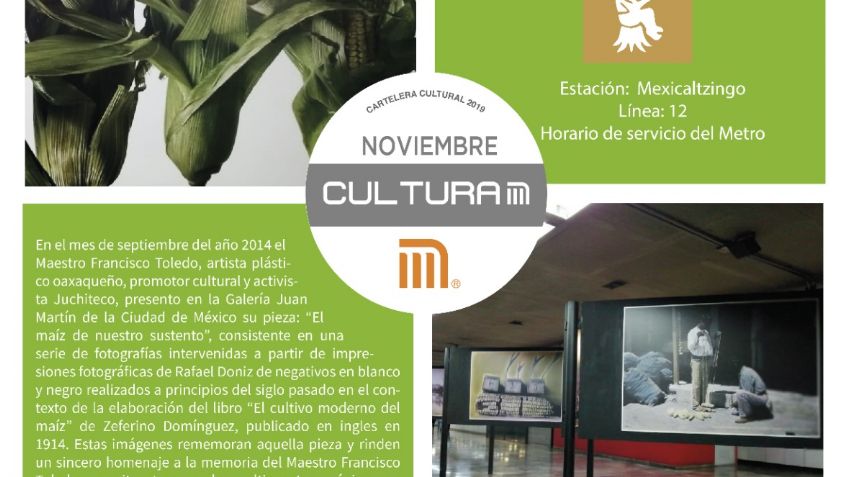 No te pierdas las actividades culturales que el STC Metro tiene para ti