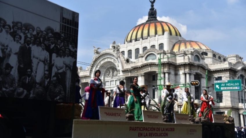 Así se vivió el desfile por el Día de la Revolución Mexicana en el Zócalo: FOTOS