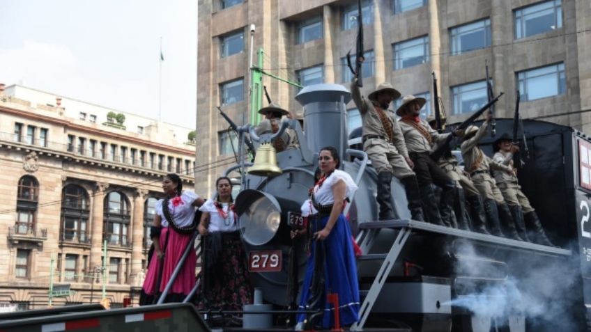 Así se vivió el desfile por el Día de la Revolución Mexicana en el Zócalo: FOTOS