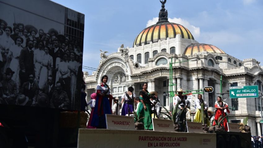 Así se vivió el desfile por el Día de la Revolución Mexicana en el Zócalo: FOTOS