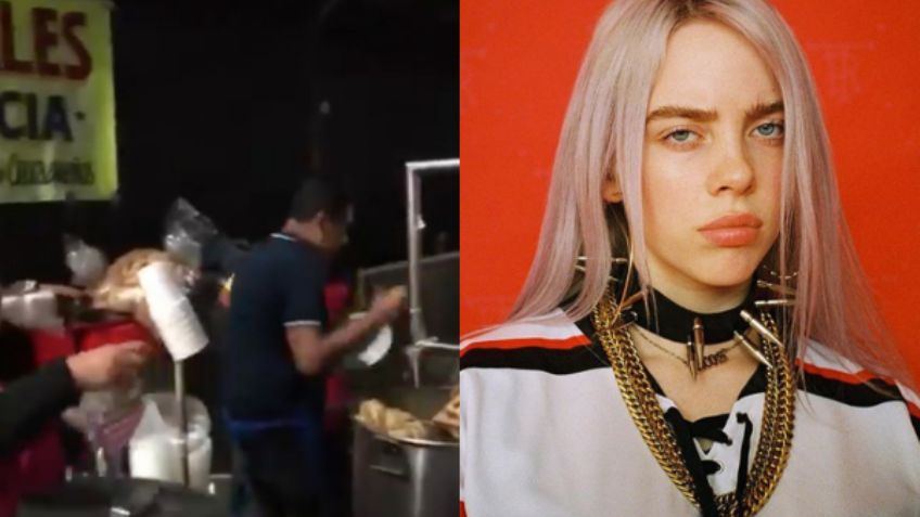 "Los tamales oficiales de Billie Eilish" vendedores del Corona Capital le ponen picardía al evento: VIDEO