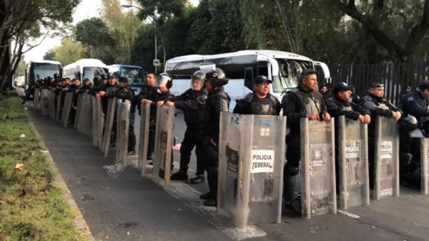 Tráfico CDMX: Continúa operativo de seguridad en San Lázaro; el perímetro está cerrado