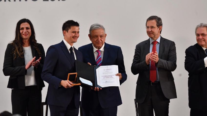 AMLO entrega Premio Nacional del Deporte 2019 a destacados atletas mexicanos: FOTOS