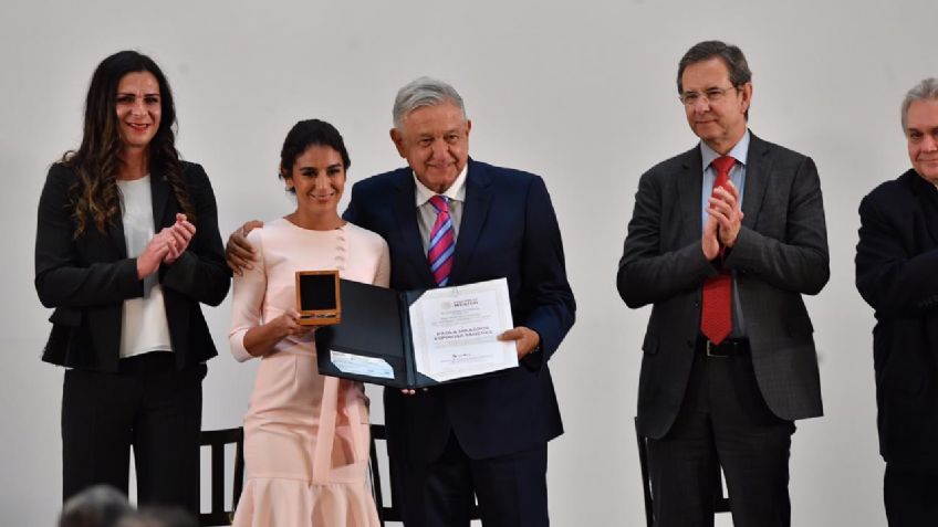 AMLO entrega Premio Nacional del Deporte 2019 a destacados atletas mexicanos: FOTOS