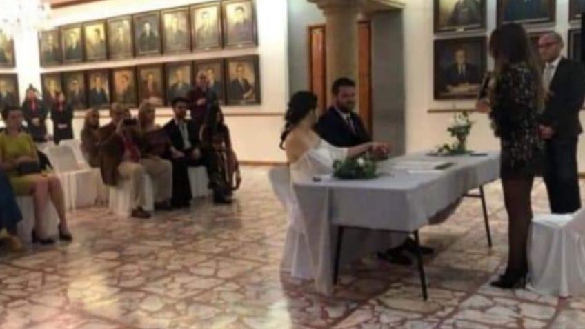 Utilizan Palacio Municipal de Guadalajara como salón de eventos