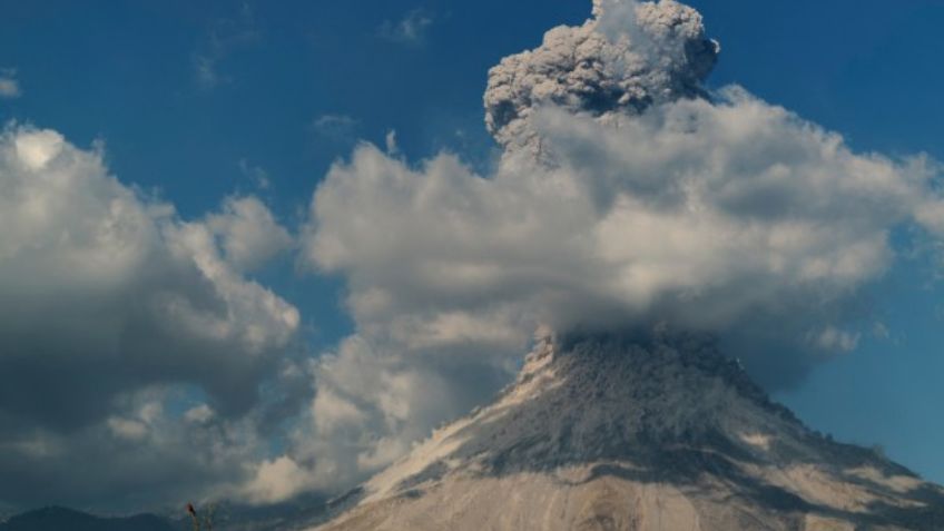 Volcán de Colima es de los más activos de México