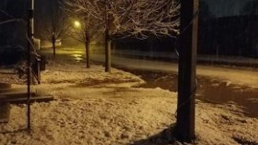 Chihuahua se pinta de blanco, nieve cubre calles y autos: VIDEO + FOTOS