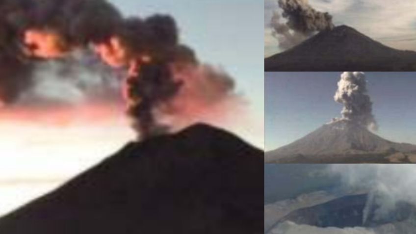 Así fue, hace 19 años, la última gran erupción del volcán Popocatépetl: VIDEOS + FOTOS