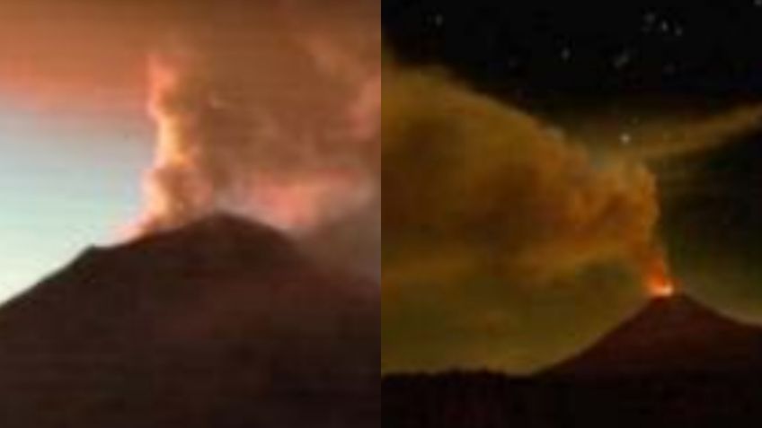 Así fue, hace 19 años, la última gran erupción del volcán Popocatépetl: VIDEOS + FOTOS