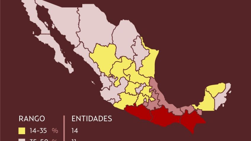 Cruda realidad: Esta es la pobreza extrema de México y los estados más pobres