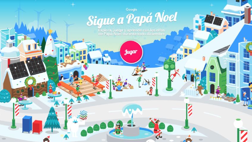 ¿Sabes dónde está Santa Claus? Sigue el recorrido de Papá Noel con Google