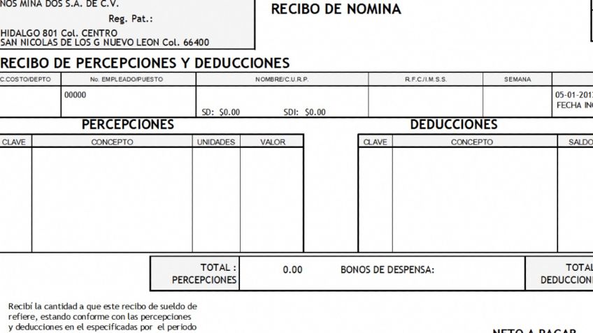 En unos días, SAT pondrá lupa en recibos de nómina