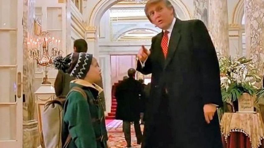 ¡Feliz Navidad, inmundo animal! Donald Trump revela detalles de su participación en "Mi Pobre Angelito 2"