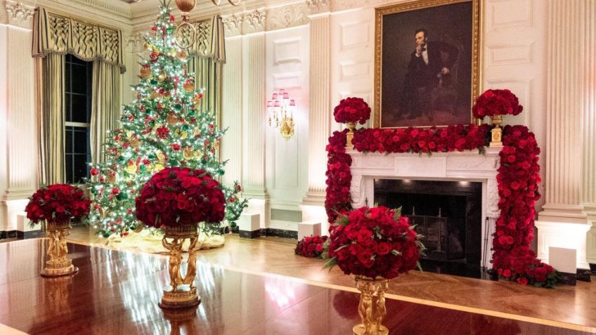 Así adornó Melania Trump la Casa Blanca para esta navidad: FOTOS