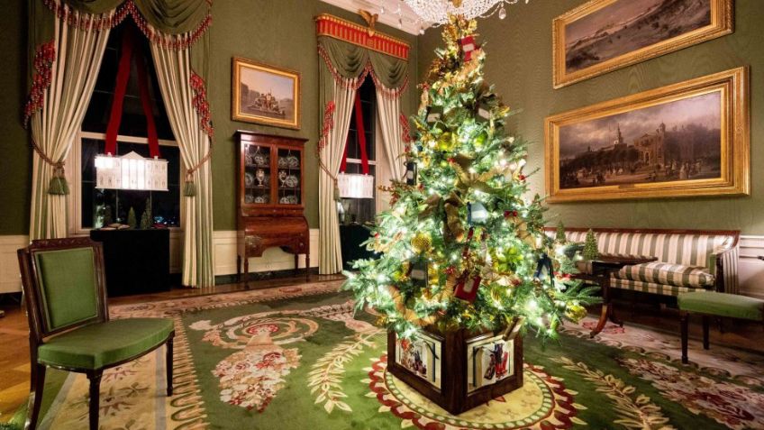 Así adornó Melania Trump la Casa Blanca para esta navidad: FOTOS