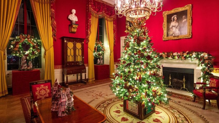 Así adornó Melania Trump la Casa Blanca para esta navidad: FOTOS