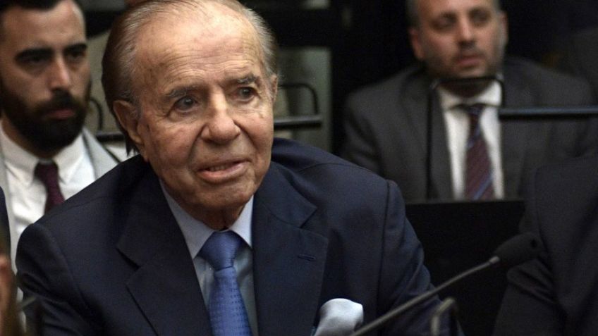 Carlos Menem es absuelto en juicio por atentado contra mutual judía