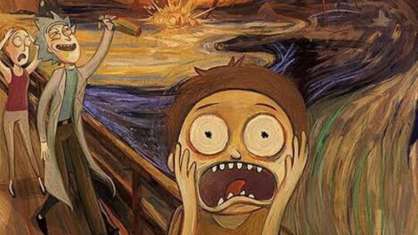 Las parodias de "El Grito", que no es grito, de Edvard Munch