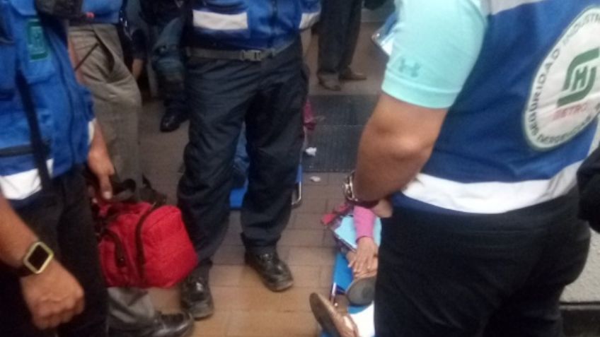 Metro reporta ocho personas lesionadas tras falla en escalera de estación Mixcoac