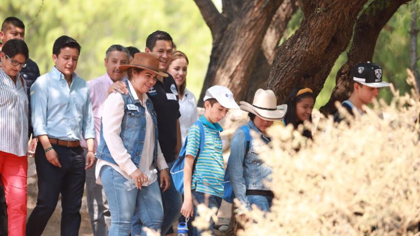 Gobierno de Guanajuato celebra el Día del Niño en la Zona Arqueológica Arroyo Seco