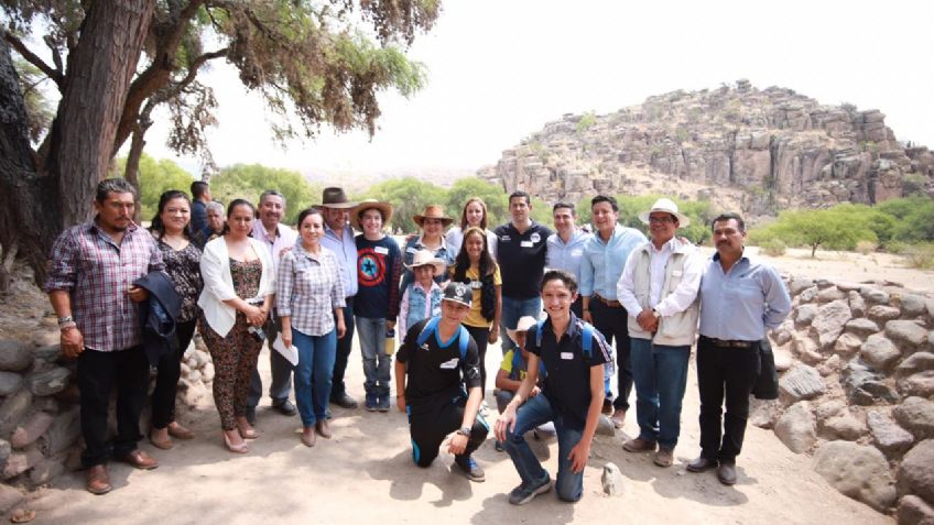 Gobierno de Guanajuato celebra el Día del Niño en la Zona Arqueológica Arroyo Seco