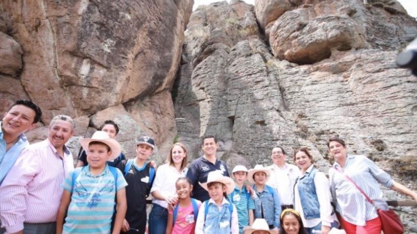 Gobierno de Guanajuato celebra el Día del Niño en la Zona Arqueológica Arroyo Seco