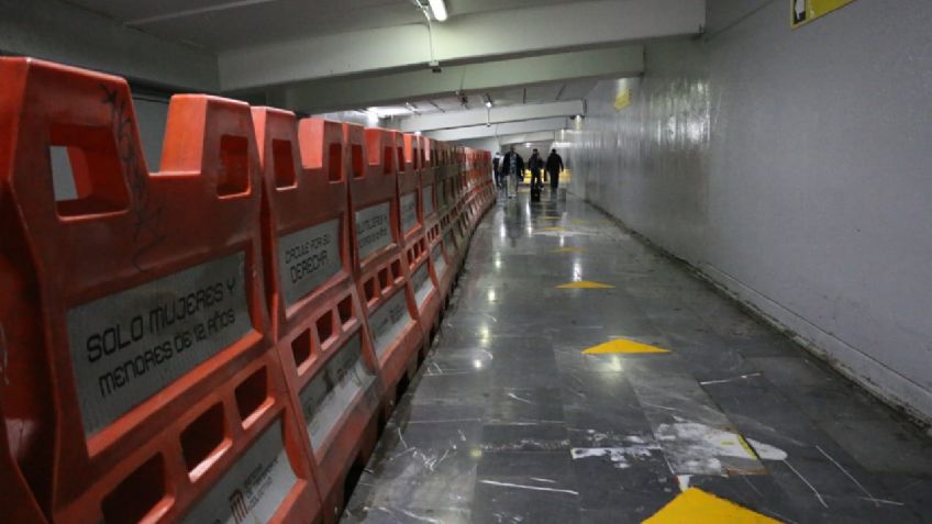 STC-Metro recupera túnel y explanada de conexión con Mexibús en Pantitlán