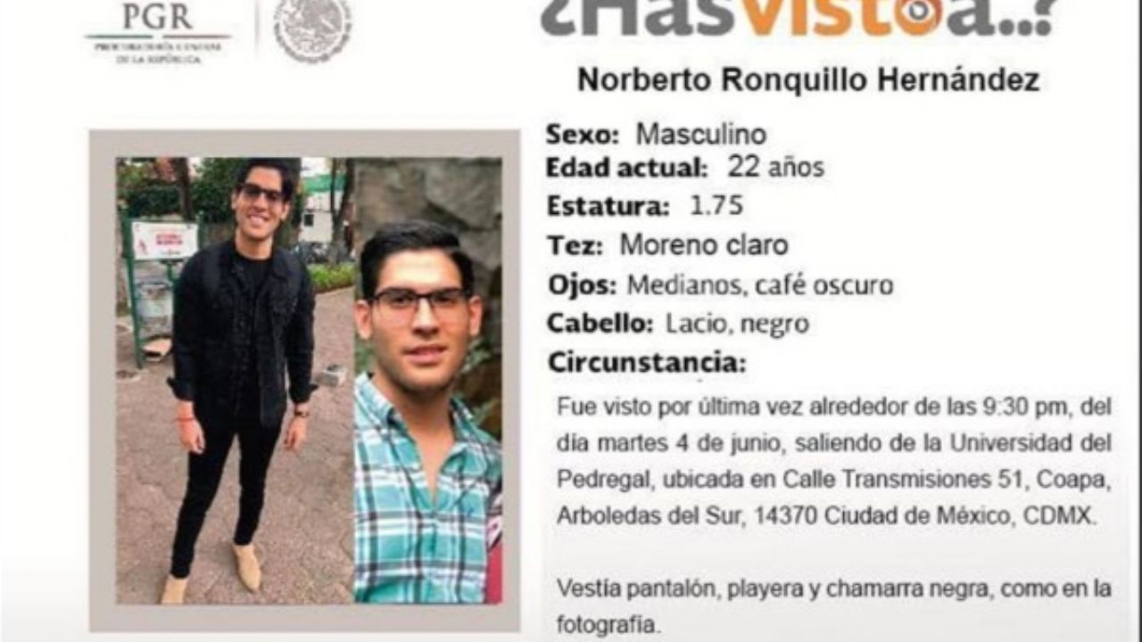 Caso Norberto Ronquillo Cronología De Una Desaparición El Heraldo De