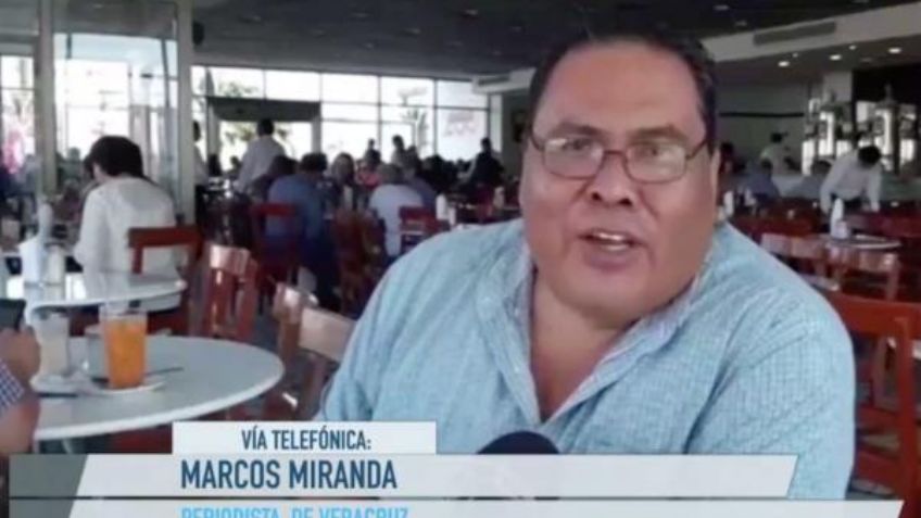 Continuaré con mi trabajo y vida normal, asegura el periodista Marcos Miranda: VIDEO