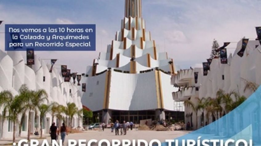 Iglesia La Luz del Mundo abre sus puertas al público; invitan a recorrido turístico