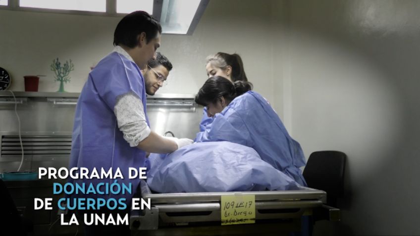 Donación de cuerpos para ayudar en la formación de médicos de la UNAM