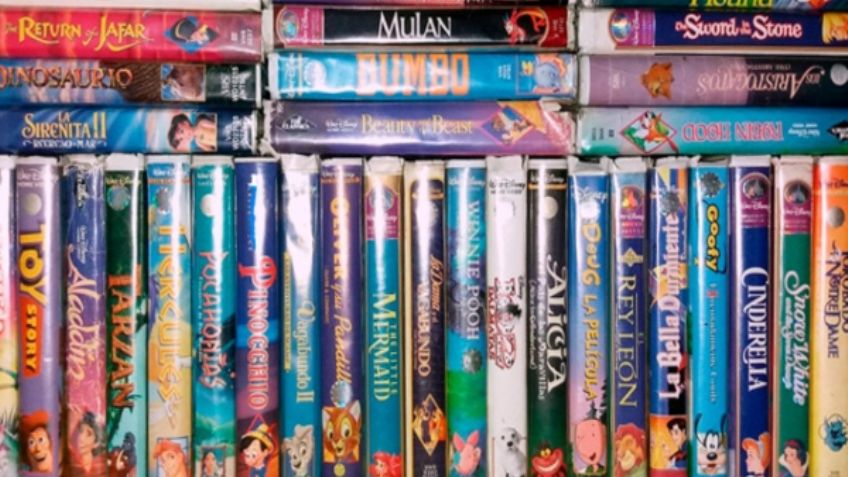 ¡No los tires! tus VHS de Disney pueden valer miles de dólares