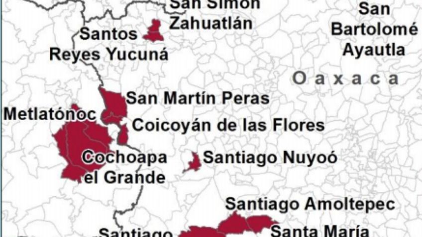 Los 9 municipios más pobres de México se concentran en tres estados: MAPAS