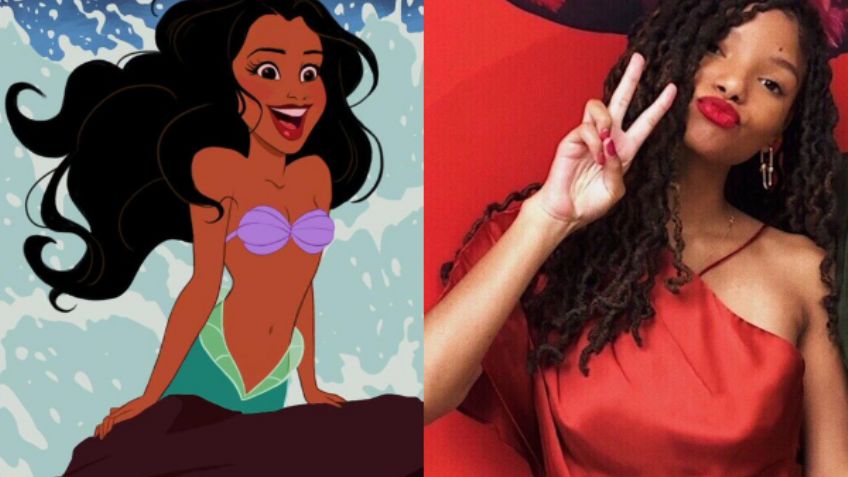 Artistas crean emotivas ilustraciones de Halle Bailey como La Sirenita: FOTOS