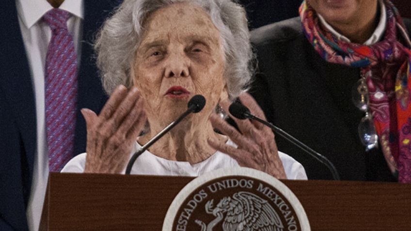 Critican en Twitter a Elena Poniatowska por hacer comentario 'machista”