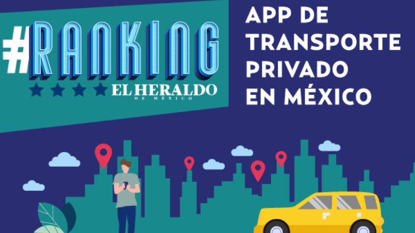 Ranking El Heraldo de México: ¿Cuál es la mejor app de transporte privado en México?