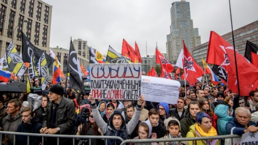 Protestan para que liberen a detenidos