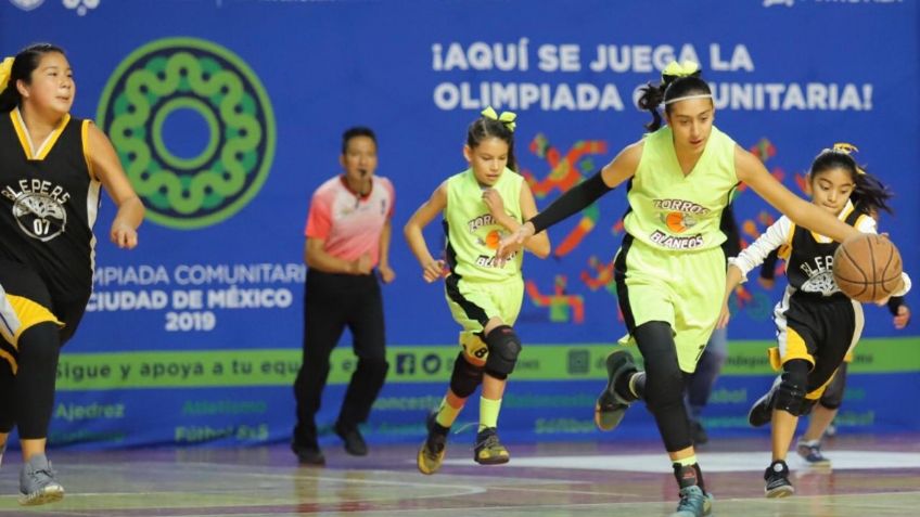 Palacio de los Deportes recibe finales de baloncesto de Olimpiada Comunitaria