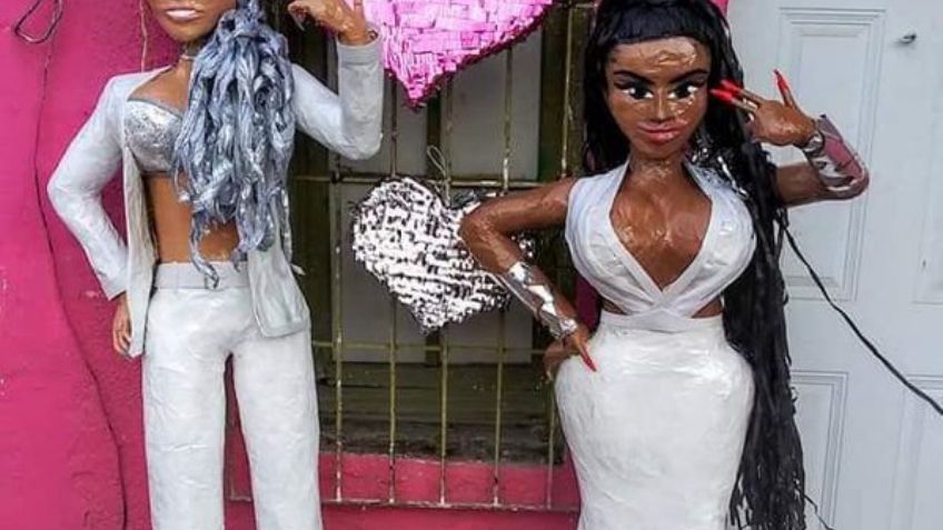 "Para matar la Tusa": Venden piñatas inspiradas en las cantantes Nicki Minaj y Karol G