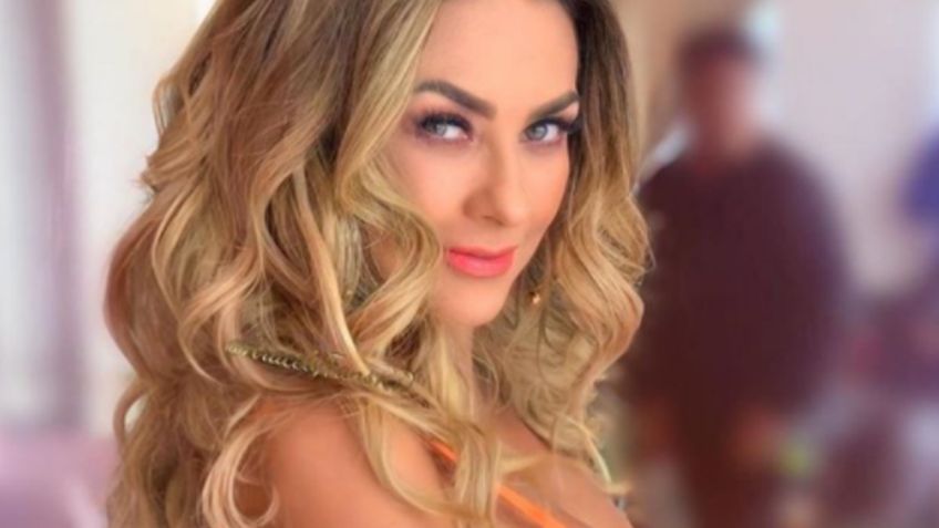 Aracely Arámbula enciende las redes con conjunto de encaje blanco: FOTO