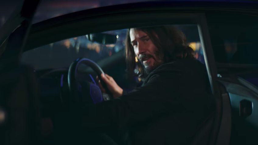 Keanu Reeves en el trailer del videojuego Cyberpunk 2077 es lo mejor que verás hoy