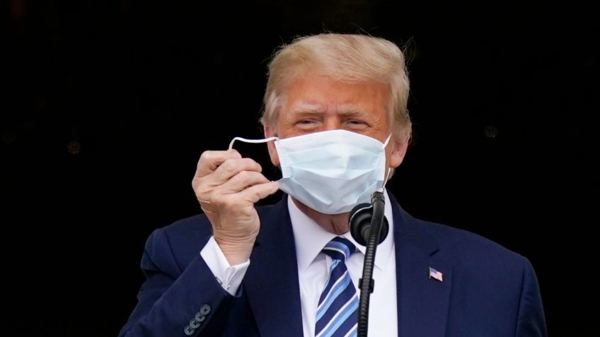 Trump no es un riesgo de transmisión de COVID-19: Médico de la Casa Blanca